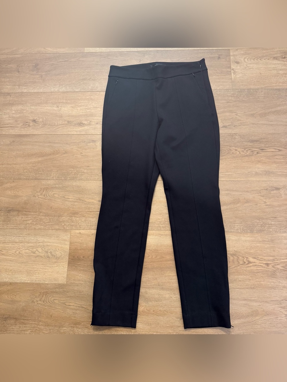 NWOT White House Black Market WHBM ‘Skinny” Women’s Black Dress Pant, Sz. 12